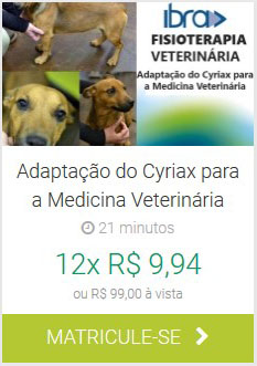 Adaptaççao do Cyriax Medcina Veterinária IBRA EAD