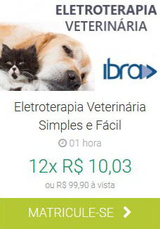 Eletroterapia Veterinária simplew e fácil IBRA EAD