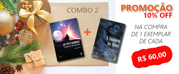 Promoção Natal livro sombra da alma e os sete mundos IBRA